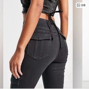 NWOT SPANX twill cargo leggings unworn medium